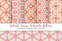 Delicate Summer Watercolor Pattern Product Image 1
