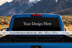 Pick Up Truck Window mock up jpg Product Image 1