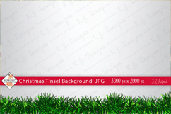 Christmas Tinsel Theme Background jpg Product Image 1