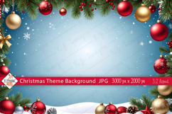 Christmas Theme Background jpg Product Image 1