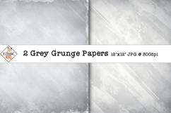 Grey Grunge Digital Papers #2 Product Image 1