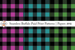 Seamless Buffalo Plaid Patterns SVG Product Image 1