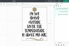 Funny Christmas quote SVG, PNG, EPS. Product Image 2