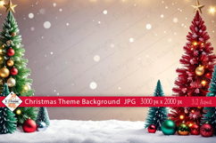 Christmas Theme Background jpg Product Image 1
