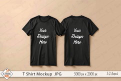 T Shirt Mock Up Photo JPG | Background Product Image 1