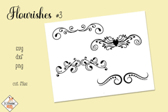 Flourish Designs #3 SVG Product Image 1