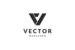 Vector media - Letter V Logo Product Image 4