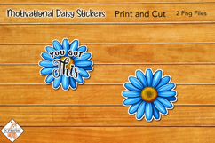 Motivational Quote Sticker | Print and Cut Product Image 1