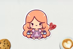 Baby kawaii zodiac signs stickers 2. PNG. Product Image 3