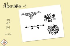 Flourish Designs #5 SVG Product Image 1