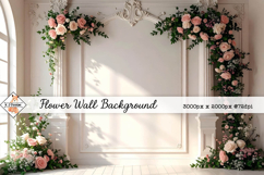 Flower Wall Background | Wedding Product Image 1