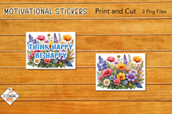 Motivational Quote Sticker | Print and Cut Product Image 1