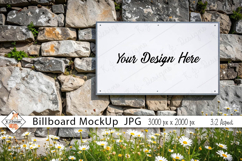 Billboard mockup photo JPG Product Image 1