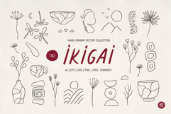 Abstract Shape SVG Bundle, Kintsugi Vase PNG Clipart Product Image 1
