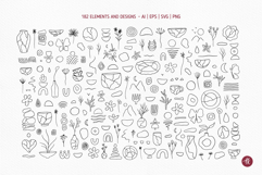 Abstract Shape SVG Bundle, Kintsugi Vase PNG Clipart Product Image 2