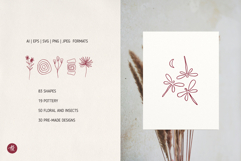 Abstract Shape SVG Bundle, Kintsugi Vase PNG Clipart Product Image 3