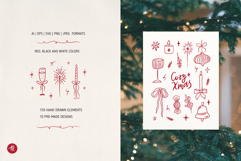 Christmas SVG Cut Files, Merry Christmas Clipart Png Product Image 3