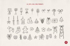 Christmas SVG Cut Files, Merry Christmas Clipart Png Product Image 5