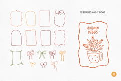 Autumn Charme Hand Drawn Doodle Set Product Image 8