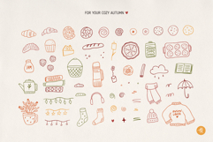 Autumn Charme Hand Drawn Doodle Set Product Image 9
