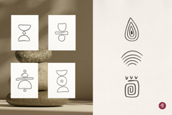 Abstract Shape SVG Bundle, Kintsugi Vase PNG Clipart Product Image 12