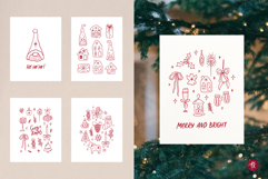 Christmas SVG Cut Files, Merry Christmas Clipart Png Product Image 13