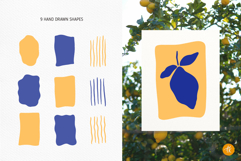 Lemon Summer Hand Drawn Collection, Citrus SVG Cut Files Product Image 16