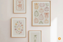Autumn Charme Hand Drawn Doodle Set Product Image 16