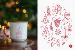 Christmas SVG Cut Files, Merry Christmas Clipart Png Product Image 15