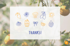 Lemon Summer Hand Drawn Collection, Citrus SVG Cut Files Product Image 18