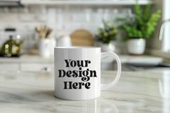 Coffee Mug Mockup Placed On A Bed Kitchen Product Image 1