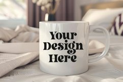 Coffee Mug Mockup Placed On A Garden Product Image 1