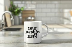 Coffee Mug Mockup Placed On A Kitchen Product Image 1