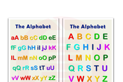 Printable alphabet letters wall art Kid room Classroom Product Image 7