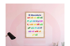 Printable alphabet letters wall art Kid room Classroom Product Image 6
