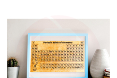 Printable Periodic Table of Elements School wall art decor Product Image 6