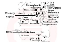 Laser cut America USA map SVG files vector template download Product Image 7