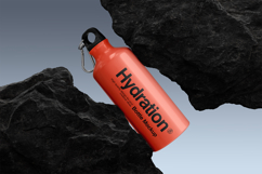 Hydration Bottle Mockup Product Image 1