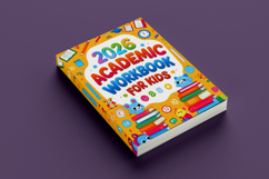 2026 Academic Workbook for Kids Canva Templates Product Image 2