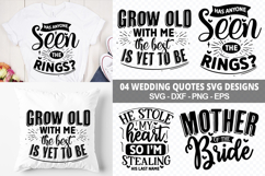 04 Wedding SVG Designs - Wedding T-Shirt Design Product Image 1