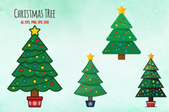Christmas Tree Vector illustration Product Image 1