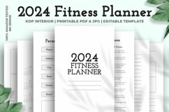 2024 Fitness Planner Kdp Interior Product Image 1