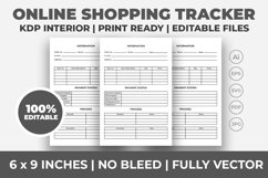 Online Shopping Tracker KDP Interior Product Image 1