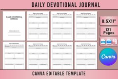 Daily Devotional Journal For Canva Interior Product Image 1