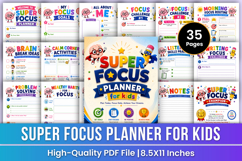 Super Focus Planner for Kids | Success Product Image 1
