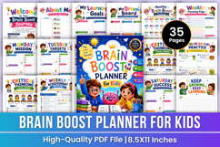 Brain Boost Planner For Kids | Success Product Image 1