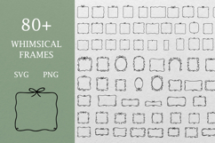 Whimsical Line Art Frames, Vector Product Image 1