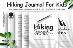 Hiking Journal For Kids KDP Interior Product Image 1