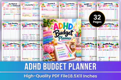 ADHD Budget Planner | ADHD-Friendly Money Management Product Image 1