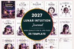 2027 Lunar Intuition Journal Kdp Product Image 1
